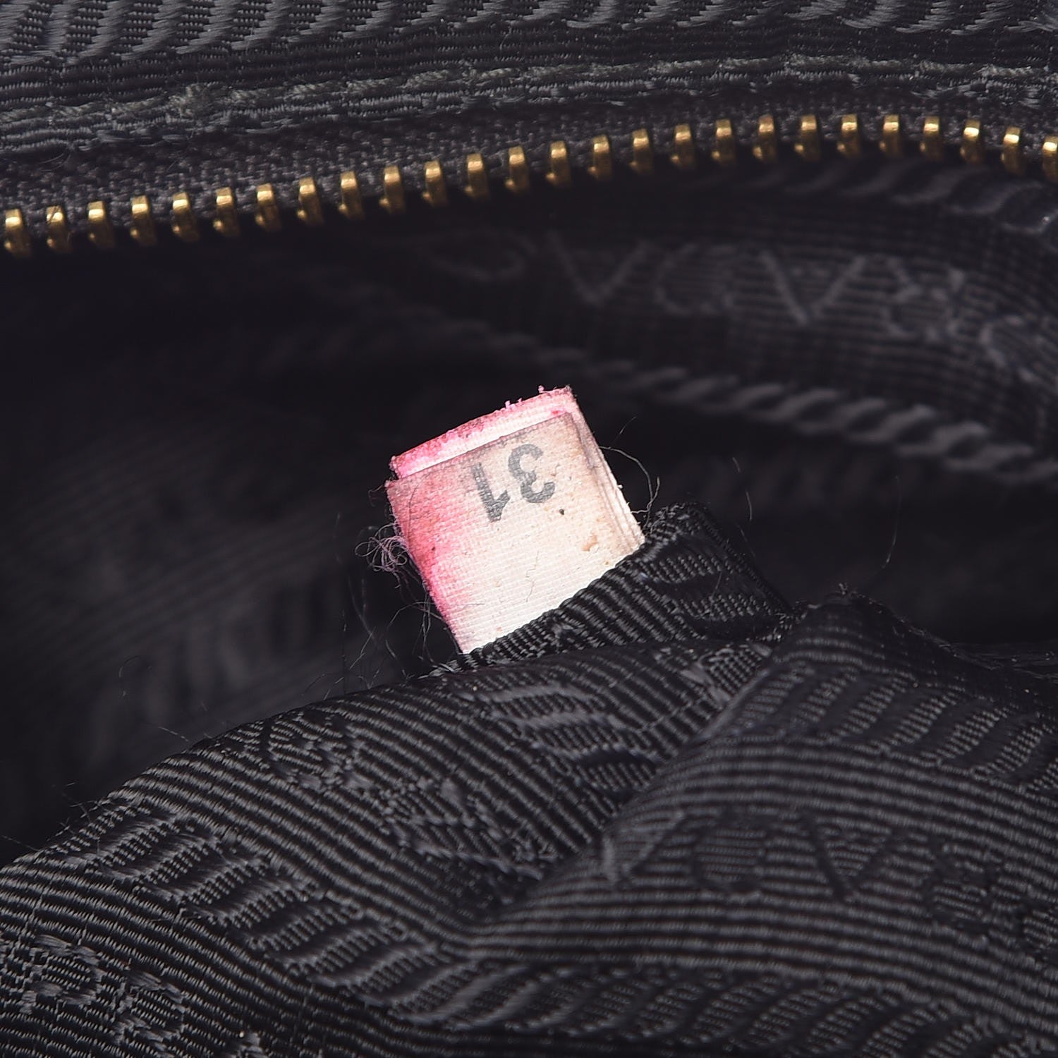 Prada Saffiano Tessuto Nylon Tote Black 9 of 10