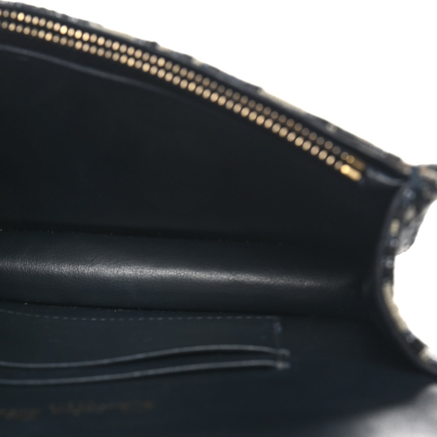 Christian Dior Oblique Saddle Belt Bag Blue 5 of 11