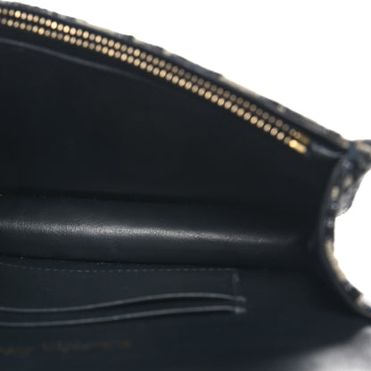 Christian Dior Oblique Saddle Belt Bag Blue 5 of 11