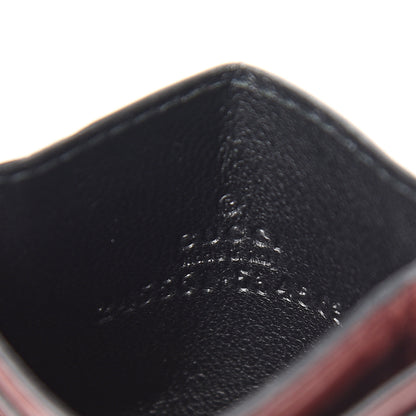 Gucci Crocodile Card Holder Chardonnay 5 of 6
