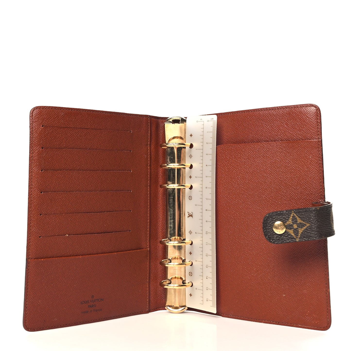 Monogram Medium Ring Agenda Cover