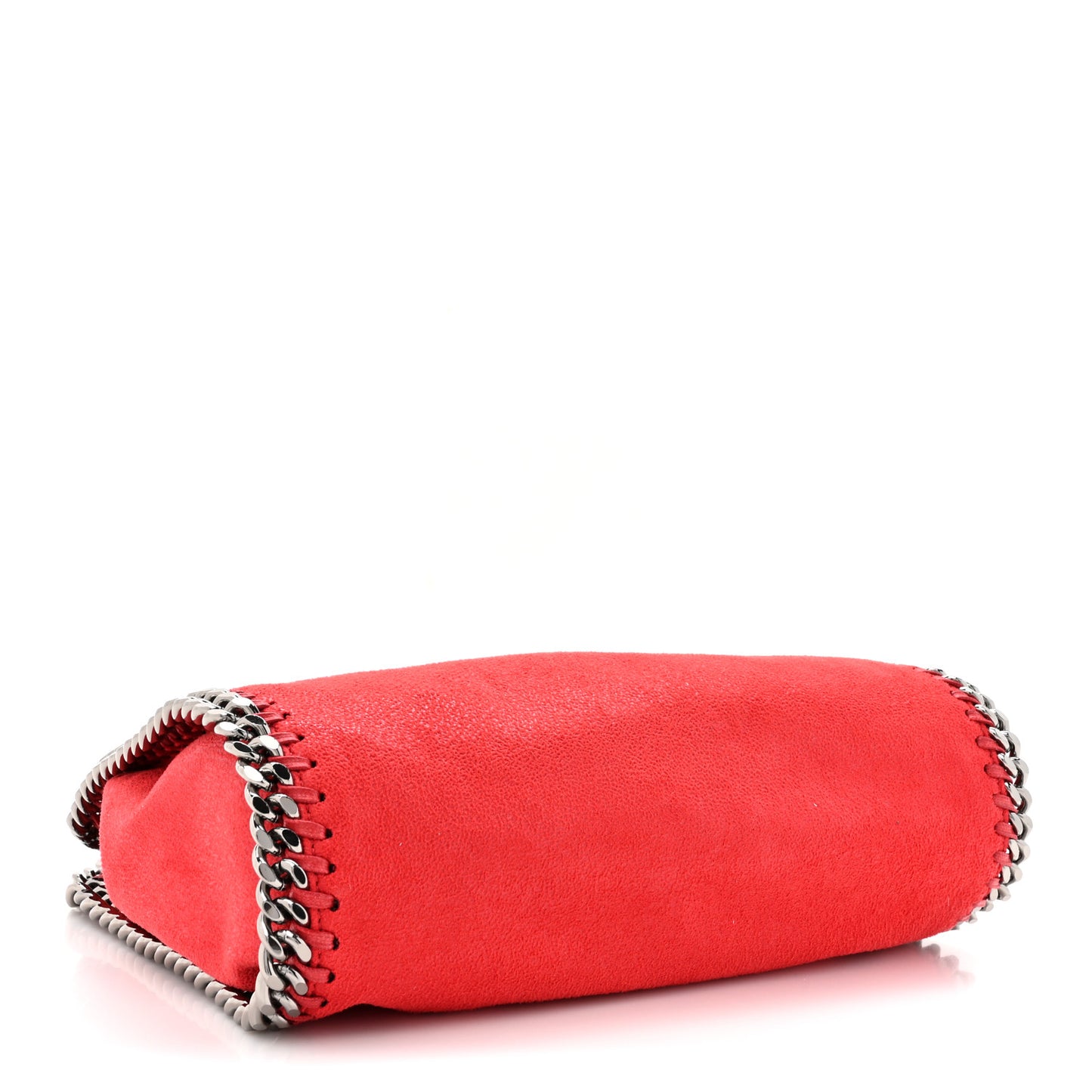 Shaggy Deer Mini Falabella Shoulder Bag Red