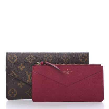 Louis Vuitton Monogram Jeanne Wallet Fuchsia 8 of 8