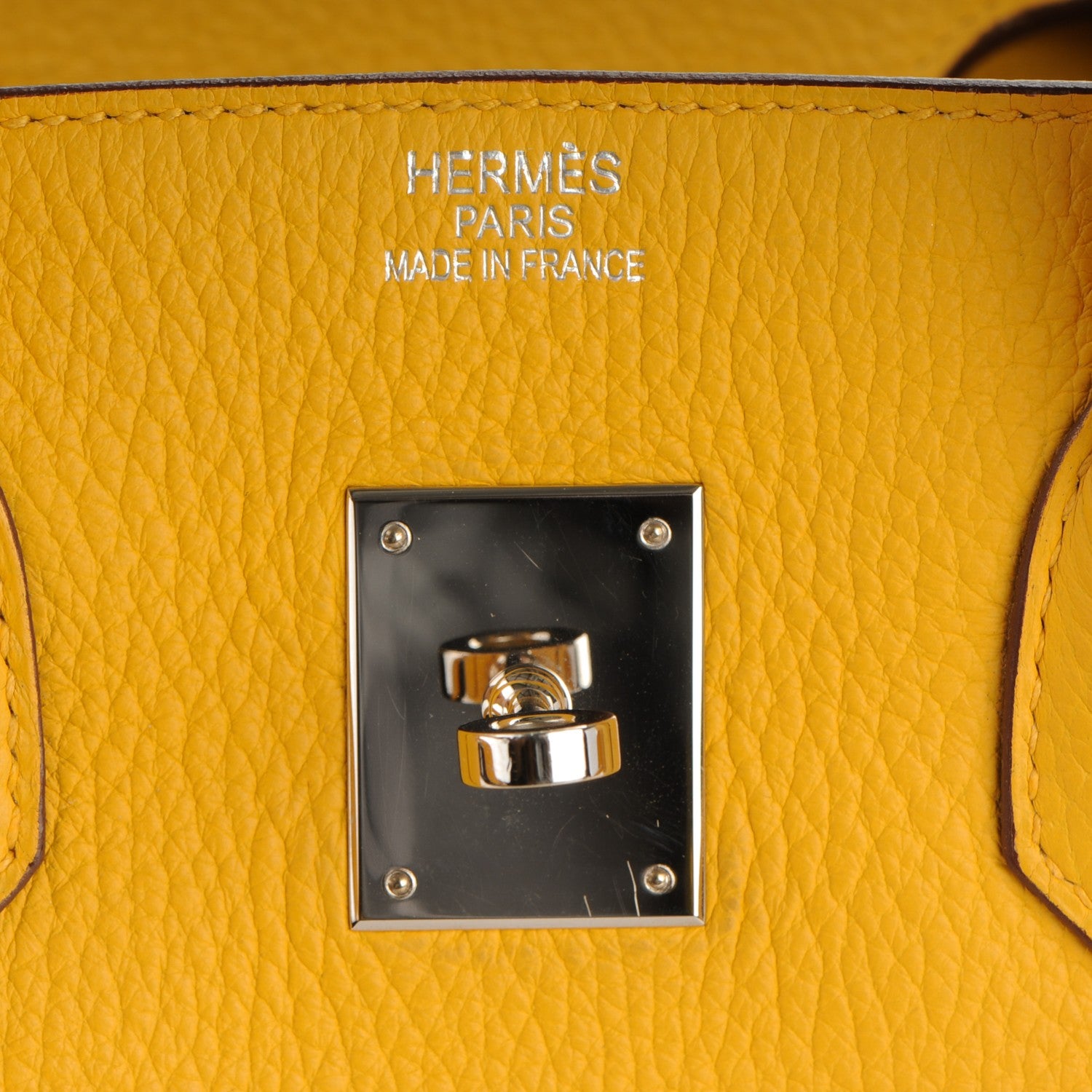 Hermes Clemence Birkin 35 Soleil 19 of 25