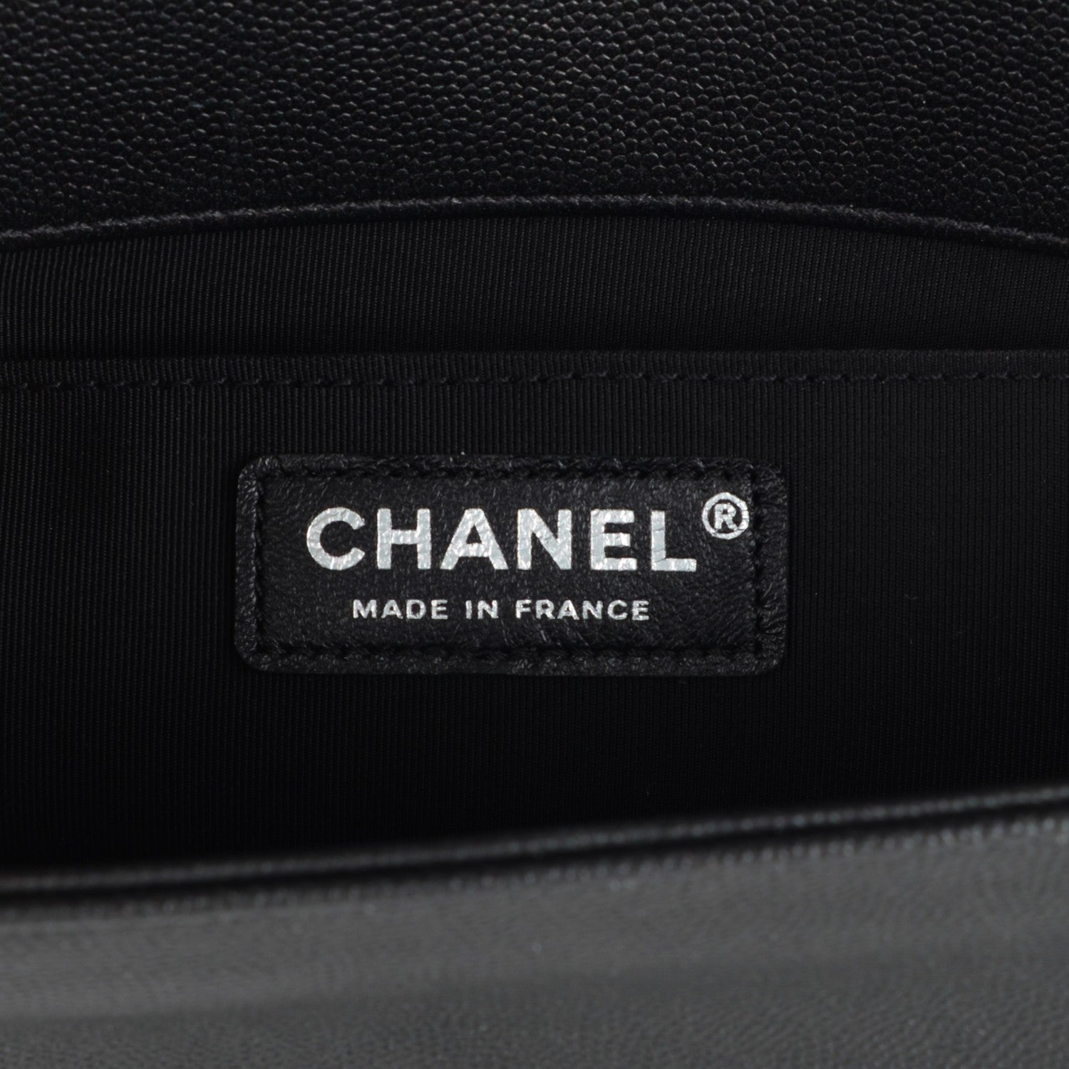 Chanel Caviar Quilted Medium Boy Flap So Black 6 of 7