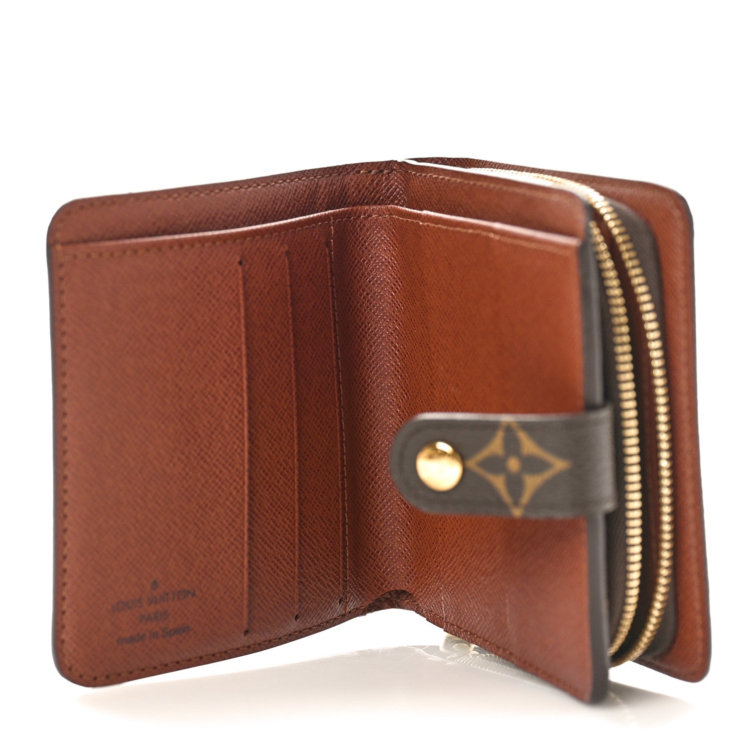 Louis Vuitton Monogram Compact Zippe Zipped Wallet 6 of 10