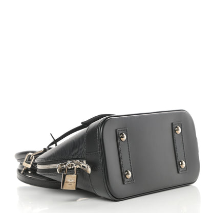Louis Vuitton Epi Alma BB Black 4 of 14