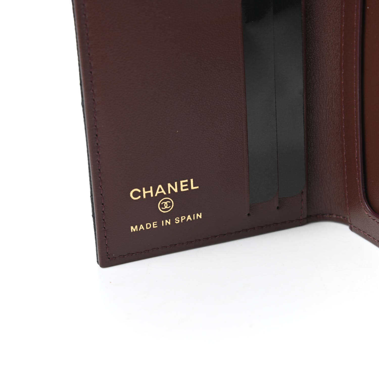 Chanel Caviar Quilted Card Holder Wallet Black 8 of 11