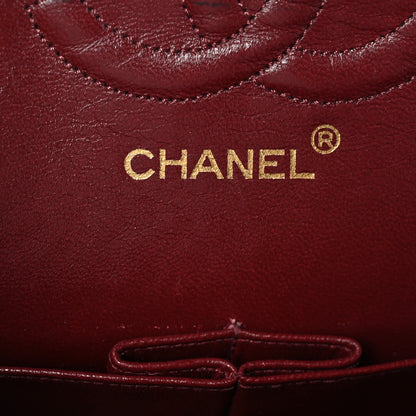 Chanel Lambskin Quilted Medium Double Flap Black 5 of 9