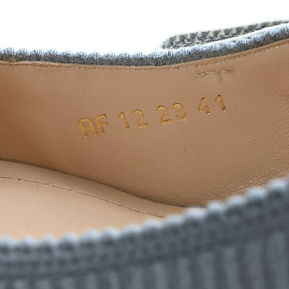 Christian Dior Technical Canvas Ribbon J Adior Slingback 65mm Pumps 41 Bleu Pastel 9 of 10