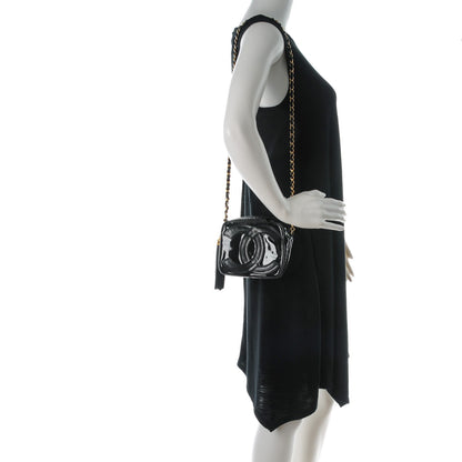 Chanel Patent CC Camera Case Black 2 of 9