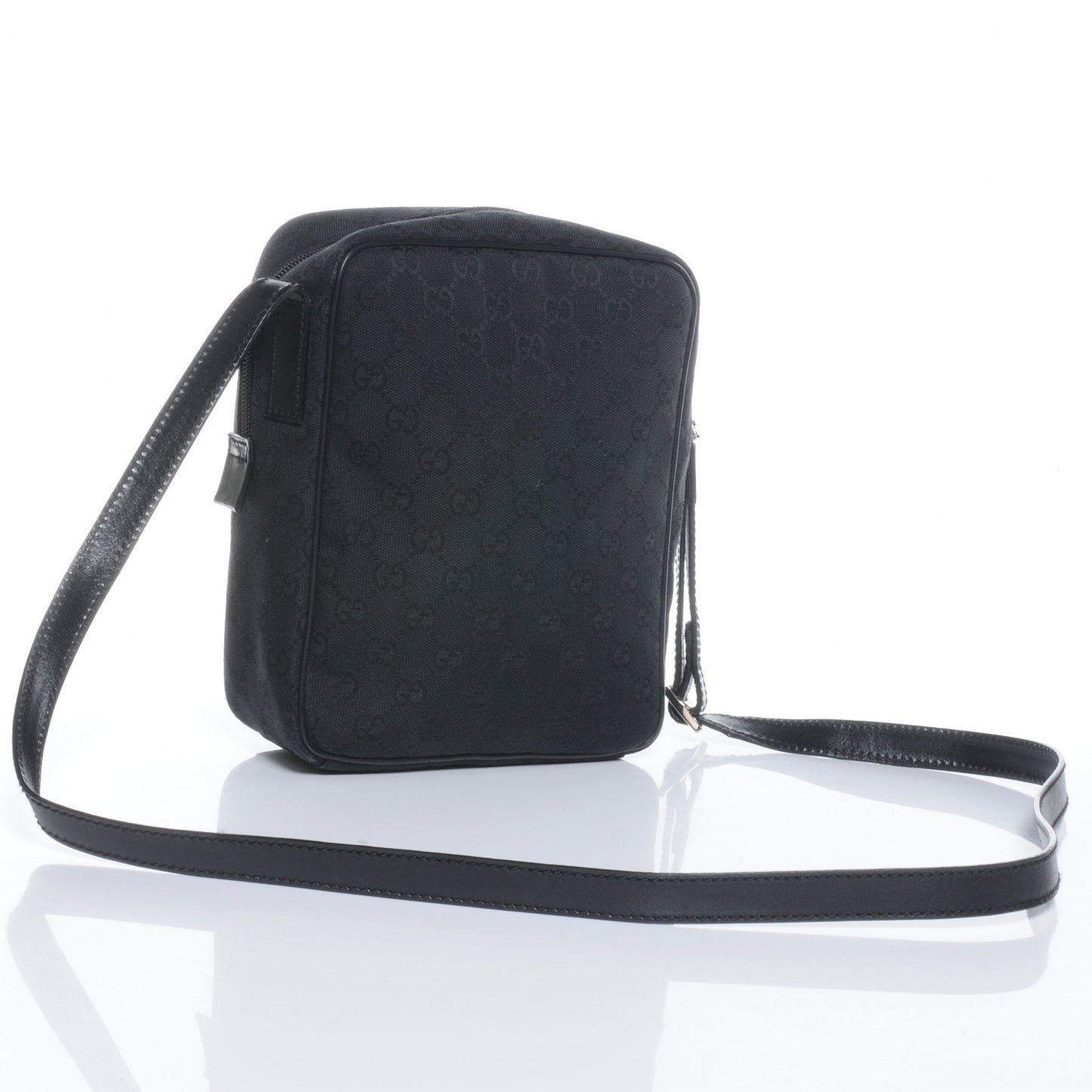 Monogram GG Flight Small Crossbody Bag Black
