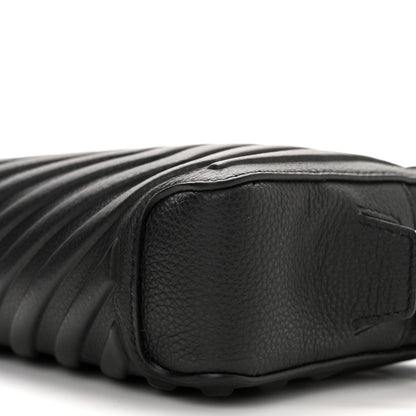 Balenciaga Grained Calfskin Embossed Car Camera Bag Black 9 of 10