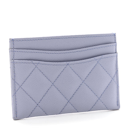 Chanel Caviar Quilted Card Holder Light Purple 3 of 8