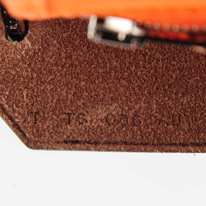 Hermes Vache Hunter Toile Herbag Zip 31 PM Orange 17 of 18
