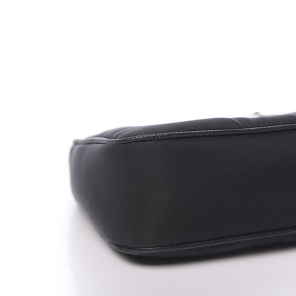 Prada Tessuto Nylon Mini Re-Edition 2000 Shoulder Bag Black 7 of 10