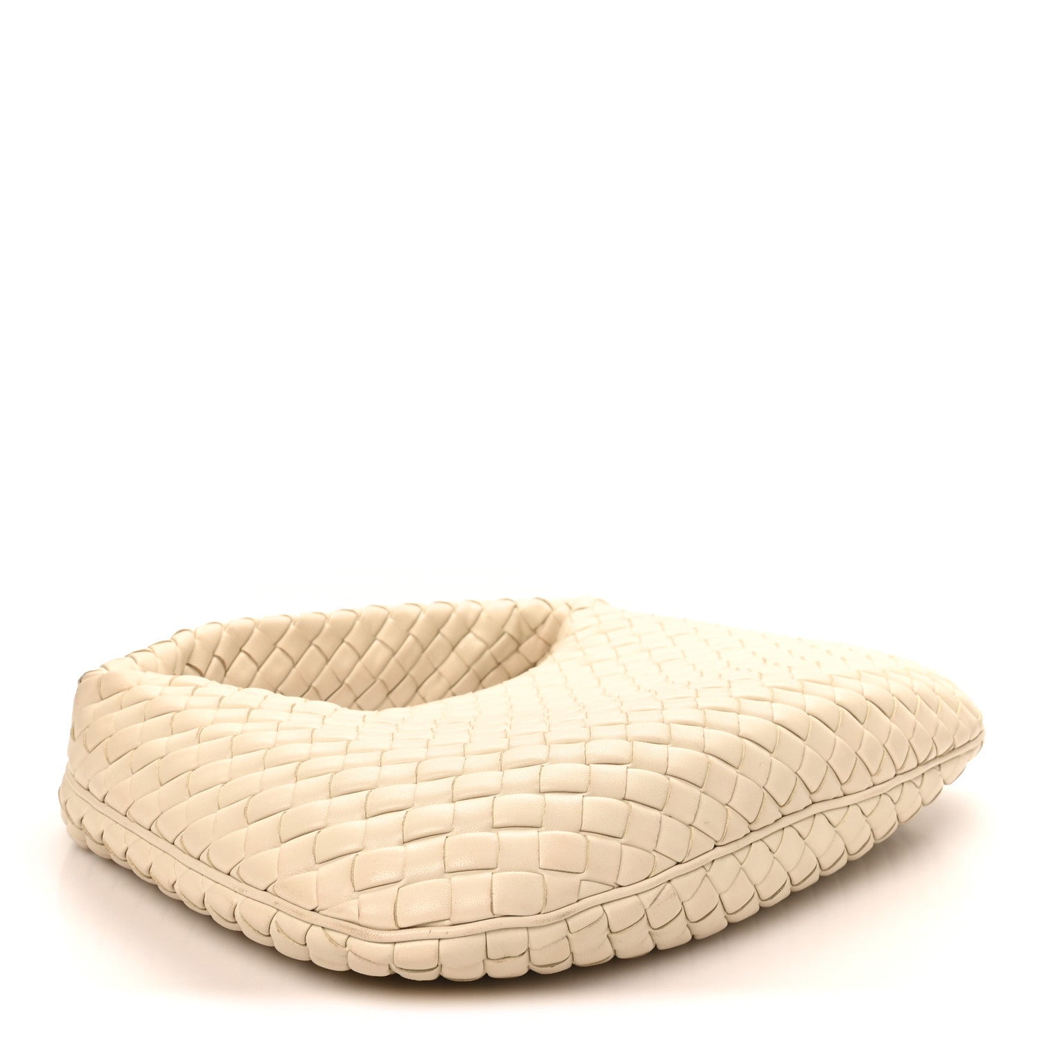 Bottega Veneta Supple Nappa Intrecciato Padded Small Veneta Hobo Sea Salt 4 of 11
