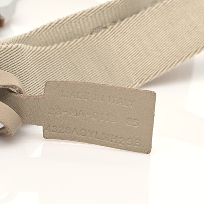 Christian Dior X ALYX CD Canvas CD Buckle Belt 85 Beige 7 of 7