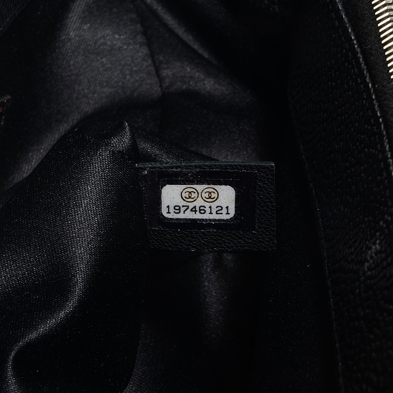 Chanel Caviar Grand Shopping Tote GST Black 8 of 8