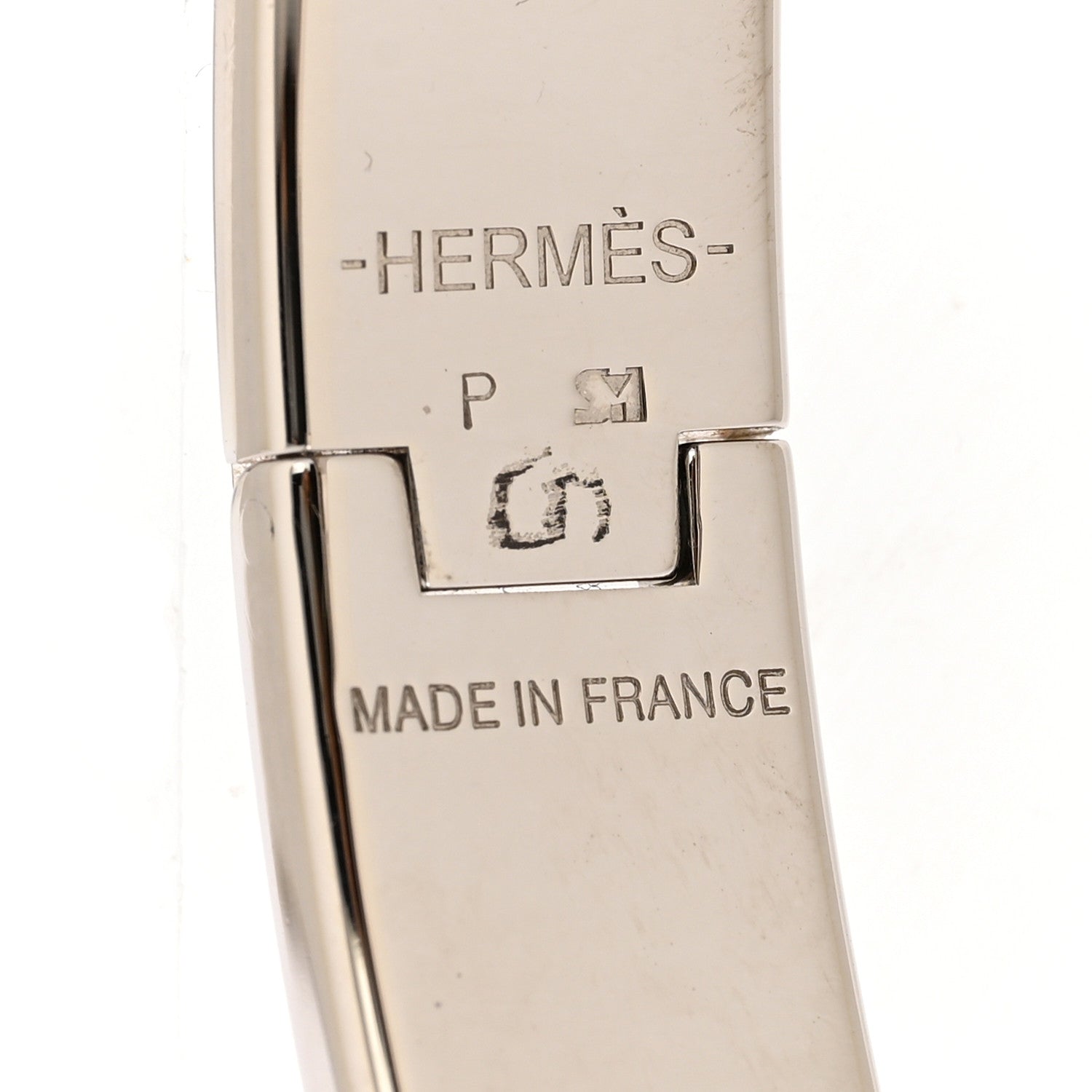 Hermes Enamel Narrow Clic Clac H PM Bracelet Rouge Baroque 4 of 4