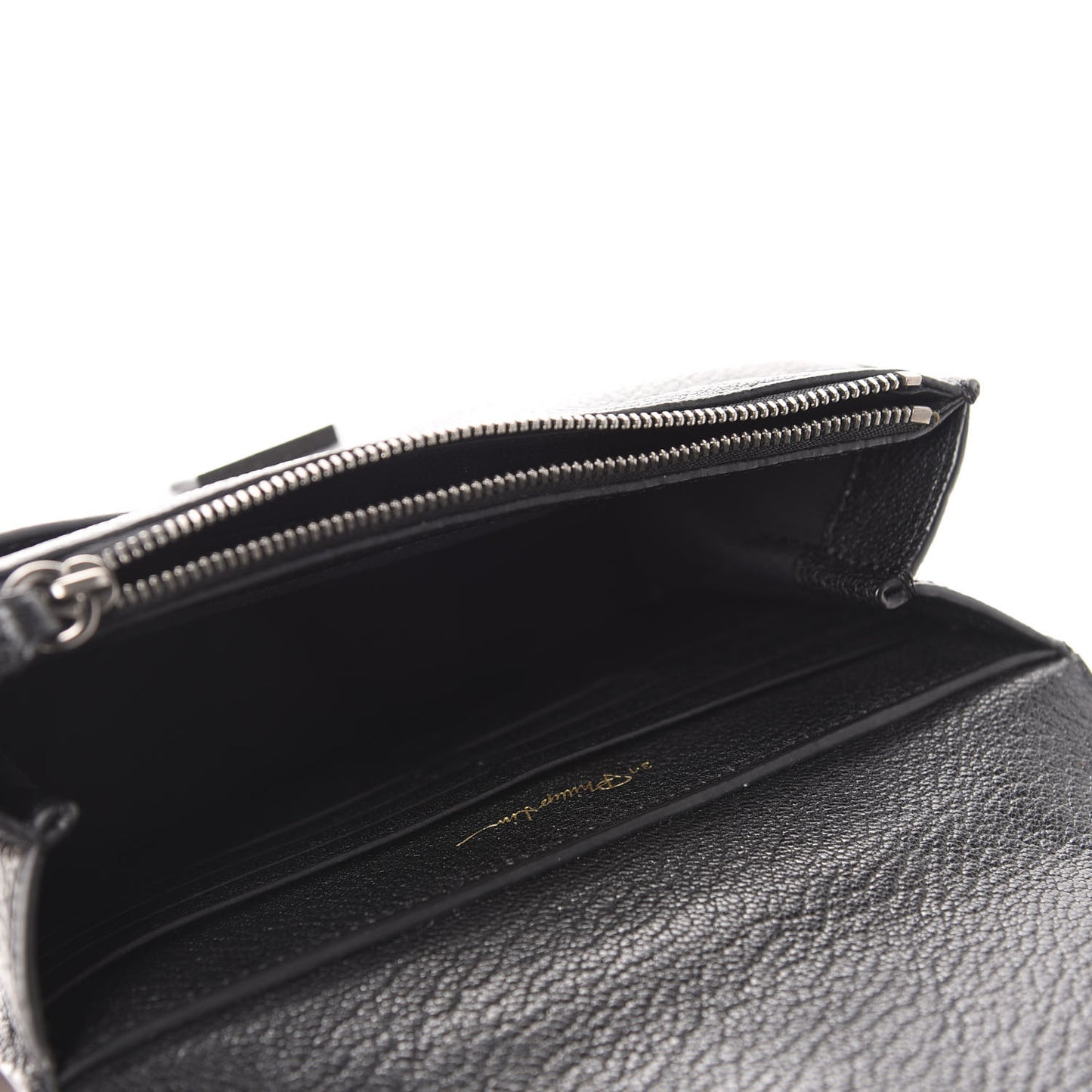 3.1 Goatskin Mini Soleil Flap Bag Black