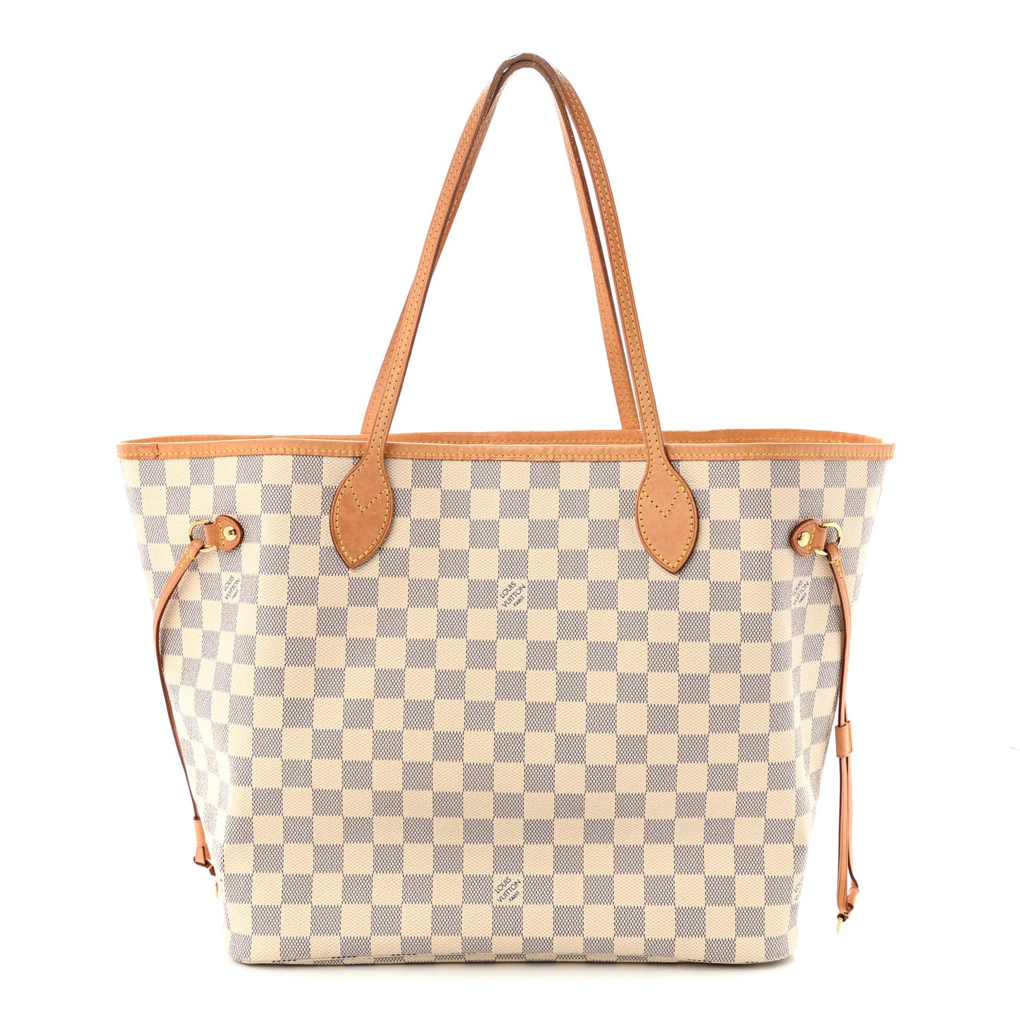 Damier Azur Neo Neverfull MM  Rose Ballerine