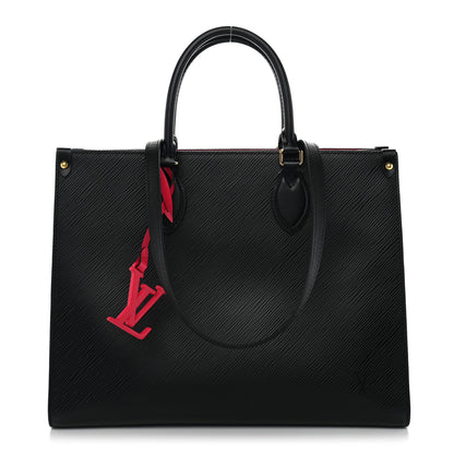Louis Vuitton Epi Onthego MM Black 1 of 8