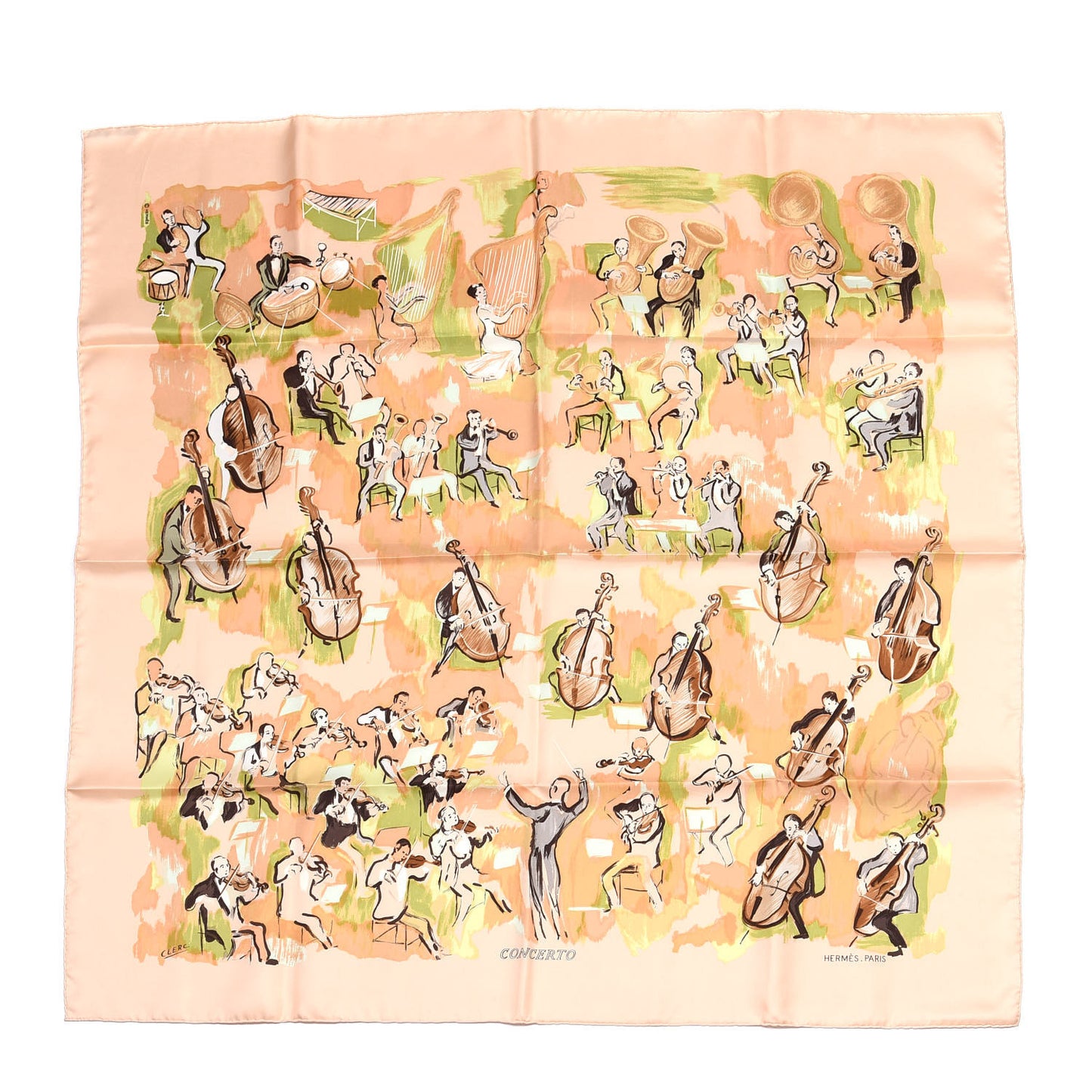 Silk Concerto Scarf 90