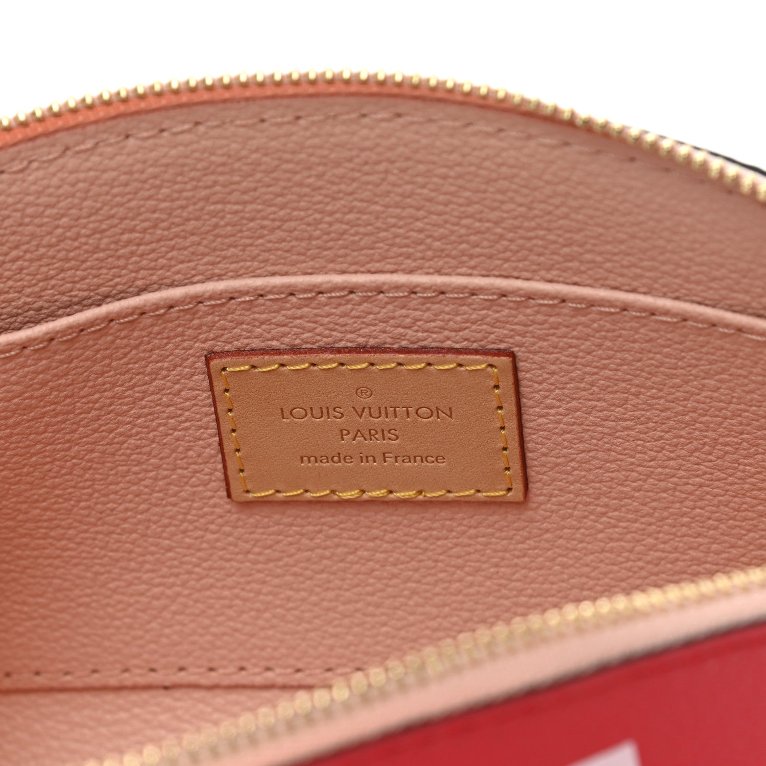 Louis Vuitton Monogram Giant Cosmetic Pouch Rouge 6 of 8