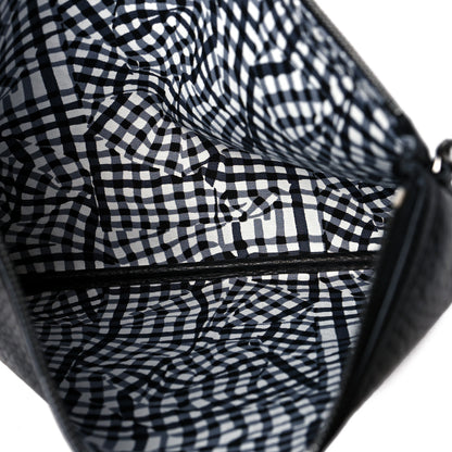 MCM Visetos Medium Reversible Shopping Tote Black 7 of 17