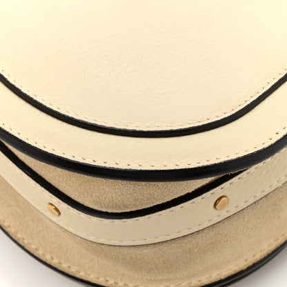 Chloe Calfskin Suede Small Nile Bracelet Bag Off White 17 of 18