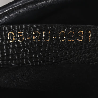 Christian Dior Grained Calfskin Mini Saddle Bag Black 6 of 9
