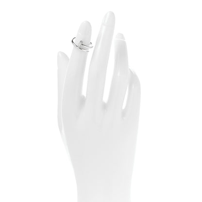 Cartier 18K White Gold Diamond Small Juste Un Clou Ring 46 3.75 2 of 4