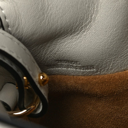 Loewe Calfskin Mini Flamenco Knot Bag White 7 of 16