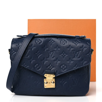 Louis Vuitton Empreinte Pochette Metis Navy 10 of 10