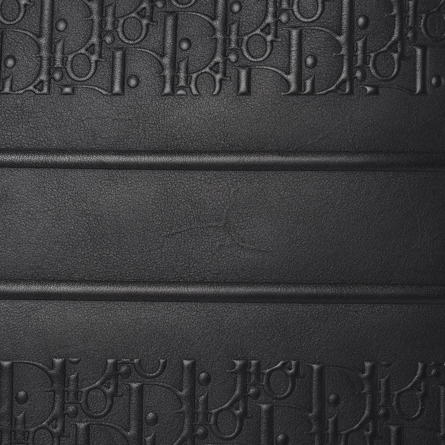 Christian Dior Oblique Calfskin Embossed Book Tote Black 12 of 13