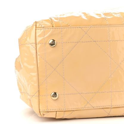 Christian Dior Patent Cannage Medium Le Trente Tote Beige 8 of 10