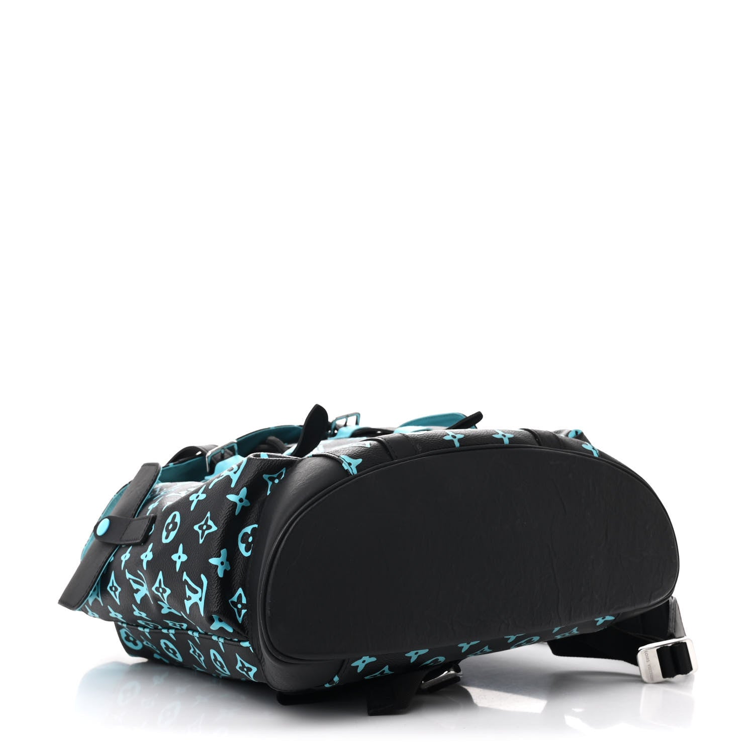 Louis Vuitton Monogram Playground Christopher MM Backpack Black Blue 4 of 9