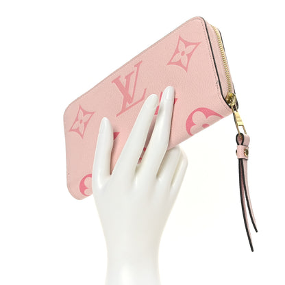 Louis Vuitton Empreinte Monogram Giant By The Pool Zippy Wallet Bouton De Rose 3 of 9