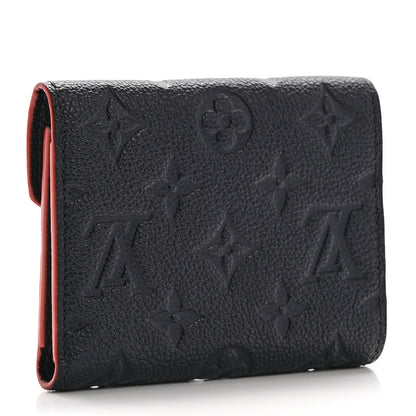 Louis Vuitton Empreinte Victorine Wallet Marine Rouge 3 of 7