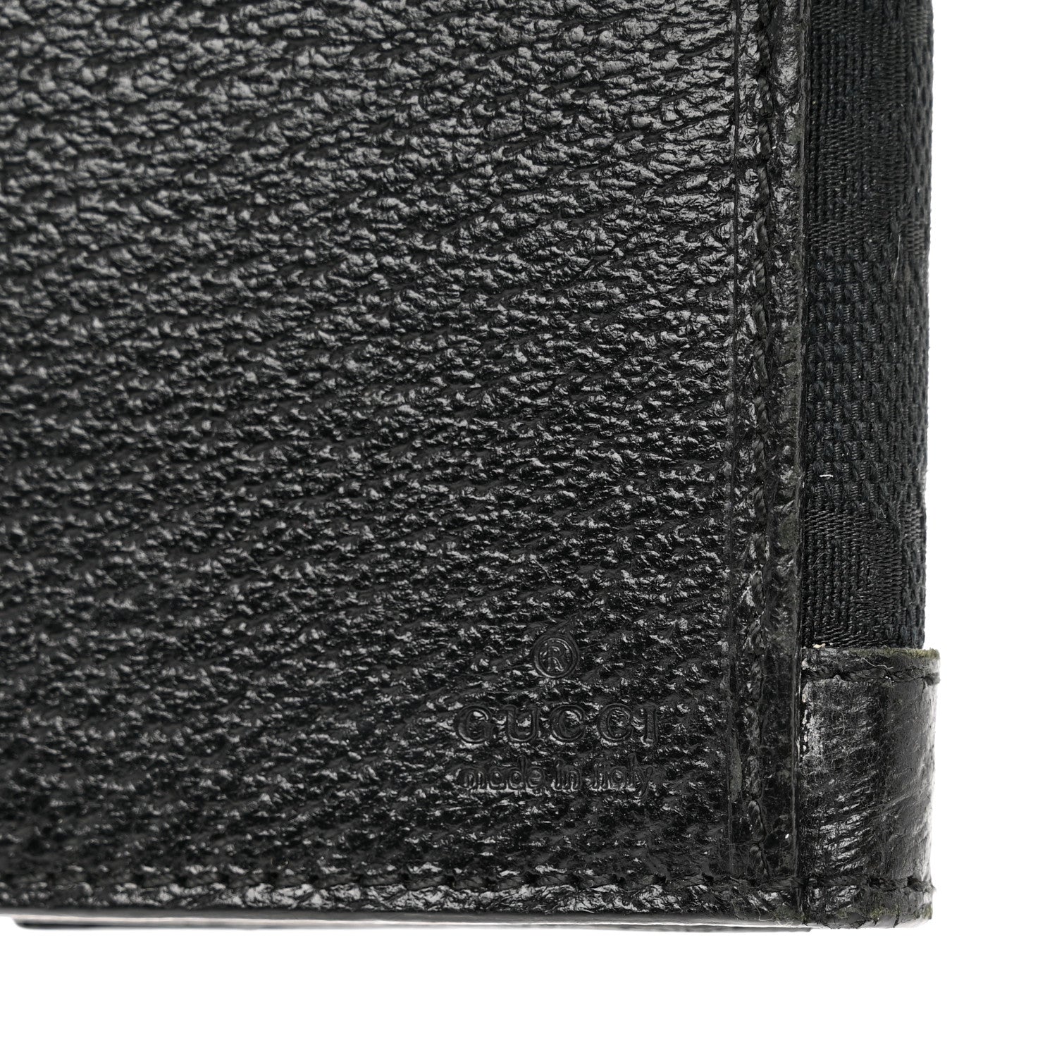 Gucci Monogram Continental Charmy Wallet Black 7 of 9