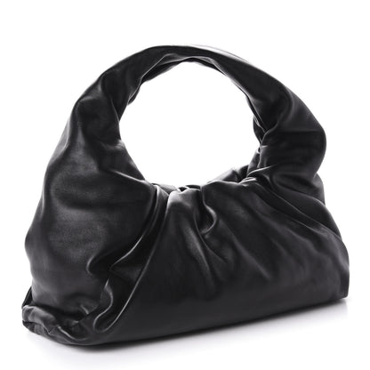 Bottega Veneta Smooth Butter Calfskin Small The Shoulder Pouch Black 3 of 9