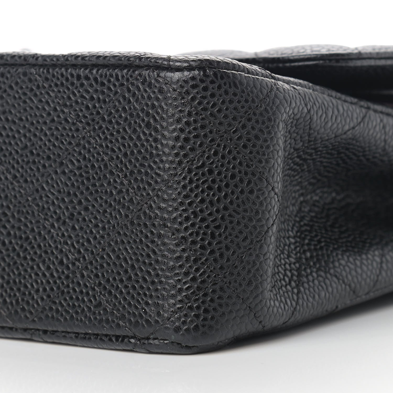 Chanel Caviar Quilted Medium Double Flap Black 10 of 13