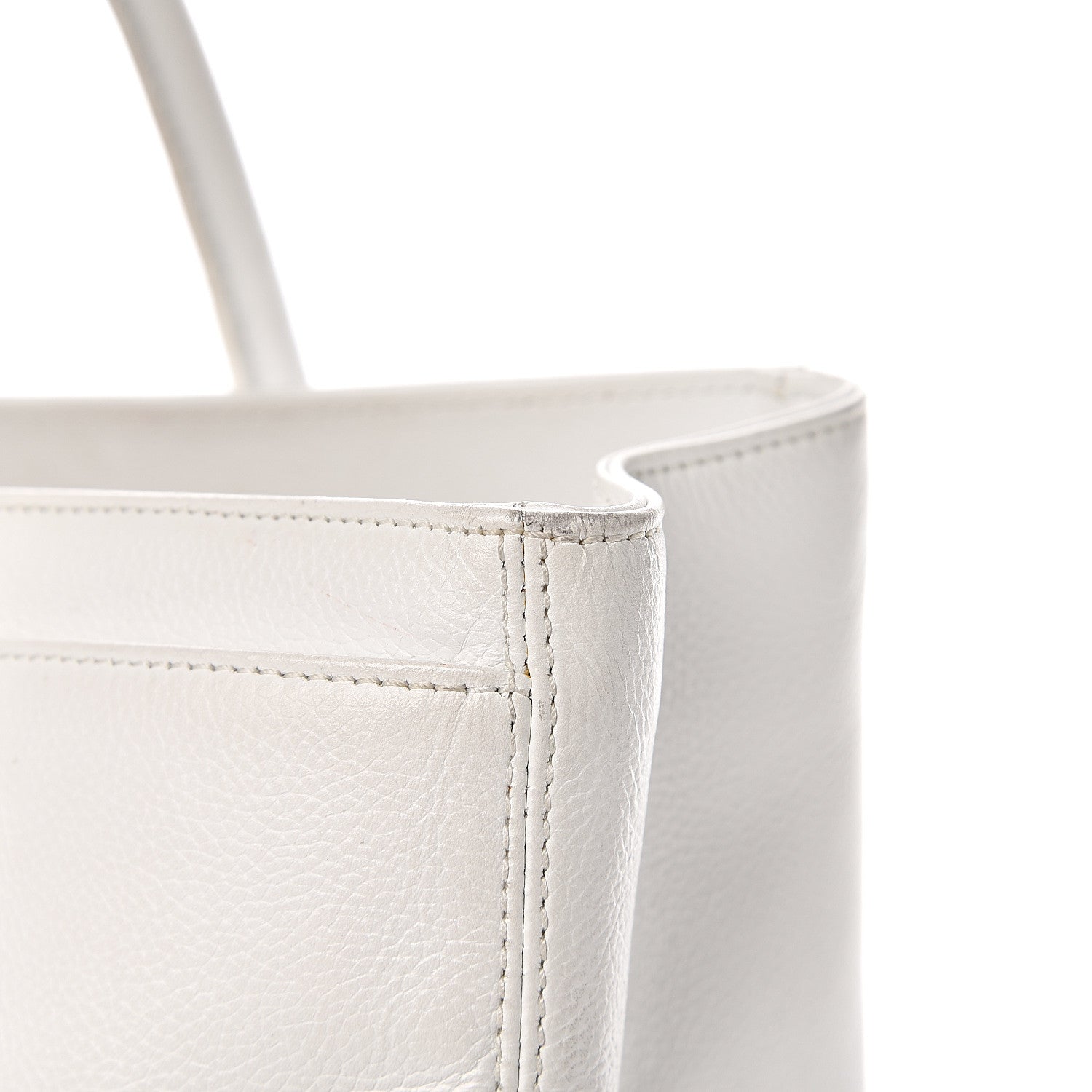 Chanel Caviar Cerf Executive Shopper Tote White 16 of 24