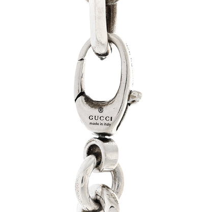 Gucci Sterling Silver Interlocking GG Chain Necklace 4 of 4