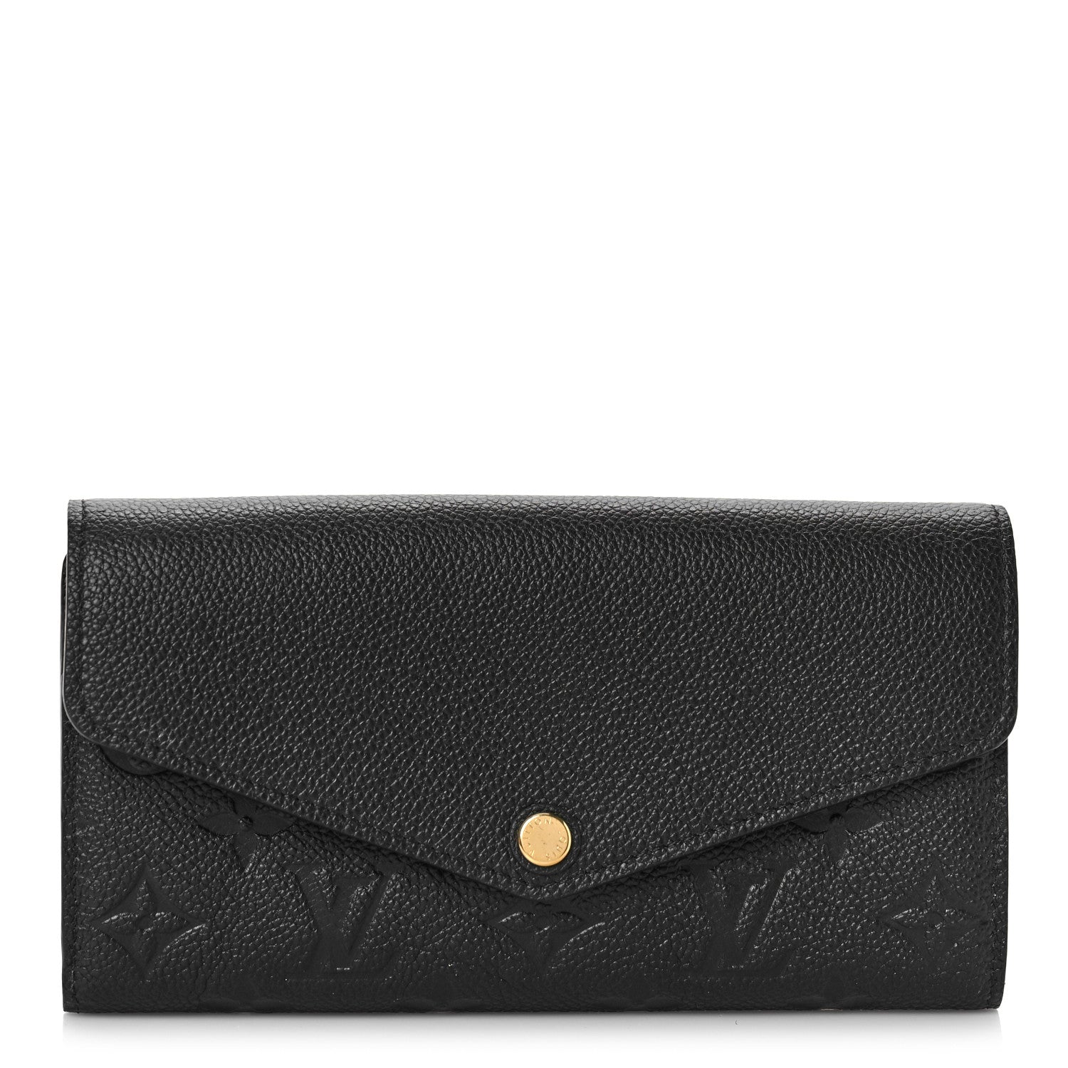 Louis Vuitton Empreinte Sarah Wallet NM Black 1 of 10