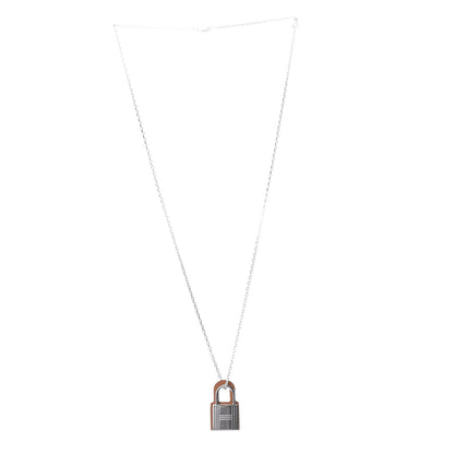 Hermes Swift Small O'Kelly Pendant Necklace Gold 3 of 5