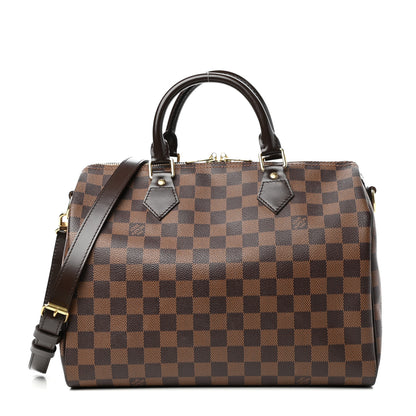 Louis Vuitton Damier Ebene Speedy Bandouliere 30 1 of 10