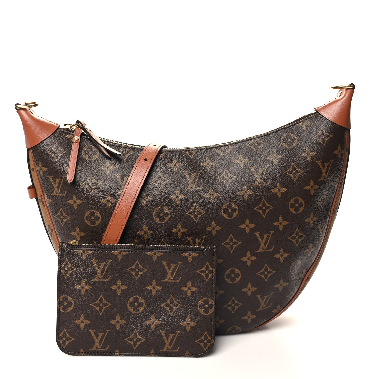 Louis Vuitton Reverse Monogram Loop Hobo 3 of 10