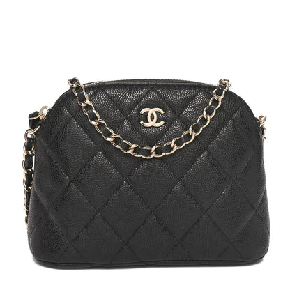 Chanel Caviar Quilted Classic Clutch With Chain Black 1 of 11
